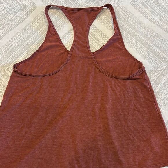 DYI Women's Rust Racerback Angled Tank Top - Size M - Picture 5 of 5